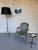 Pair of French Mid-Century Polished Nickel Tripod Floor Lamps For Sale - Image 12 of 14