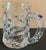 A pair of Tiffany & Co. "Ice Rock" Cut Crystal Beer Mugs, which features deeply sculpted, jagged geometric facets that...