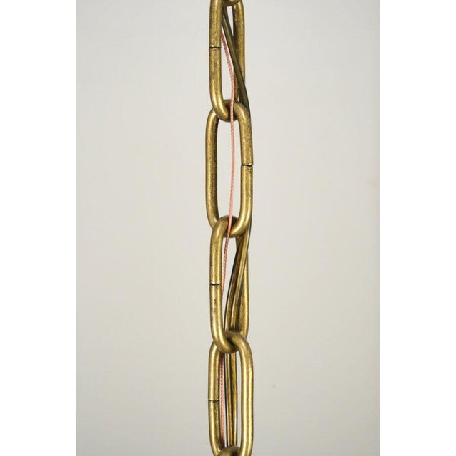 Mid 20th Century Rococo Revival Eight Arm Scalloped Crystal Chandelier For Sale - Image 11 of 11