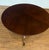 Traditional Round Walnut Occasional Table by Leighton Hall - Showroom Sample For Sale In Atlanta - Image 6 of 10