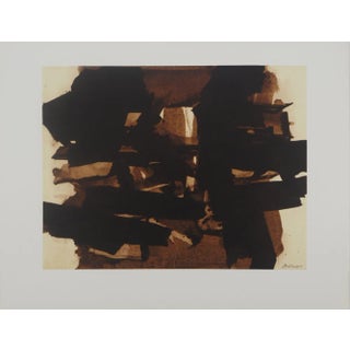 Pierre Soulages, After a Painting II from 1960, Photogravure For Sale