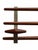 Mid-Century Modern Wood and Chrome-Plated Metal Wall Coat Rack, Italy, 1960s For Sale - Image 3 of 6