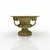 Late 20th Century 20th-C. Neoclassical Style Urn Form Demilune Console Tables With Tessellated Marble Tops, Pair For Sale - Image 5 of 6