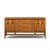 Broyhill Brasilia Mid Century Walnut and Brass Credenza This credenza measures: 56 wide x 17 deep x 28 inches high Good...