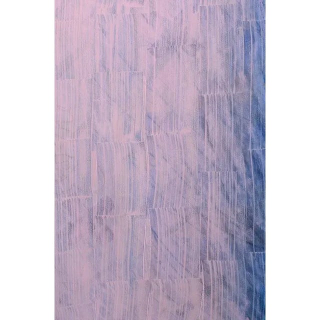 Paper Pink and Blue Abstract For Sale - Image 7 of 10