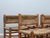 Vintage Chairs in Woven Straw and Wood by Charlotte Perriand, 1960s, Set of 8 For Sale - Image 8 of 17