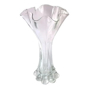 Organic Modern Art Glass Vase
