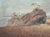 Splendid antique oil painting of the iconic California coast. Purchased from the estate of an antique dealer in Santa...