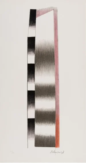 Constructivist Composition 2, Paul Mansouroff Lithograph