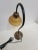 VIntage Desk Lamp With Amber Mixed Glass Glow Shade For Sale In Dallas - Image 6 of 11