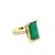 Traditional Natural Emerald Diamond Ring 14k Gold 4.37 TCW GIA Certified For Sale - Image 3 of 15