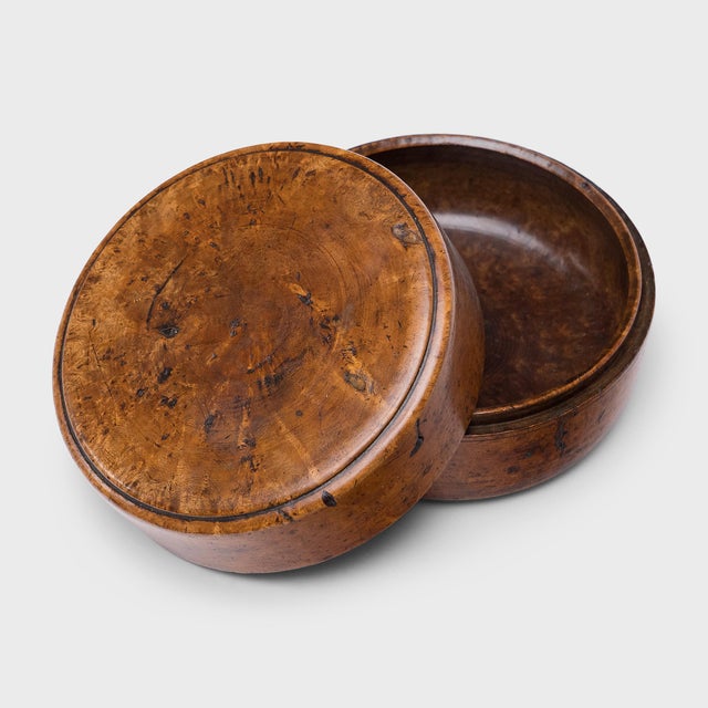 Asian Antique Chinese Fine Burlwood Box, C. 1850 For Sale - Image 3 of 3