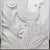 Pair of Modern White Relief Wall Panels With Bird and Grape Motifs For Sale - Image 10 of 16