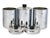 French 1950s French Chrome Coffee Making Canisters, Set of 3 For Sale - Image 3 of 4