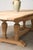 French Bleached French Oak Parquetry Dining Table (C. 1900) For Sale - Image 3 of 7