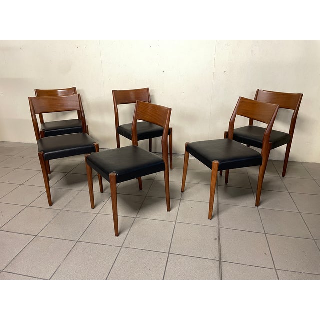 Vintage Scandinavian Chairs, 1960s, Set of 6 For Sale - Image 15 of 18
