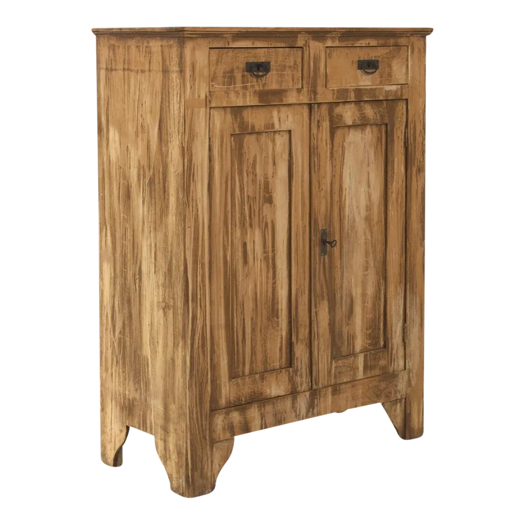 Buffet Bas Savoyard En Sapin Massif – Antic Design – Dimensions 150x50x100 Cm – Occasion