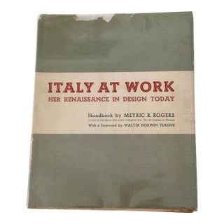 Italy at Work Her Renaissance in Design Today For Sale