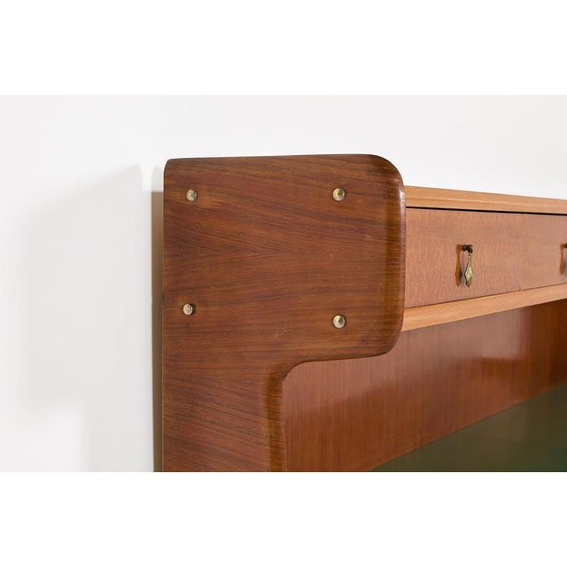 Wood Mid-Century Modern Italian Bar Cabinet, 1960s For Sale - Image 7 of 13