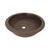 VTG Chinese Tokoname Yixing Clay Bonsai Pot Round Basin Planter Brown 11" For Sale - Image 4 of 11