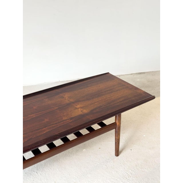 Wood Danish Rosewood Coffee Table attributed to Svend Aage Eriksen for Glostrup, 1960s For Sale - Image 7 of 18