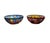 Red Vintage Set of Two Hand Painted Turkish Decorative Bowls Ceramic Pottery For Sale - Image 8 of 8