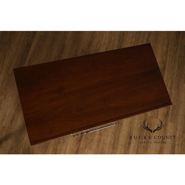 Craft Associates Adrian Pearsall For Craft Associates Mid Century Modern Walnut High Chest For Sale - Image 4 of 18