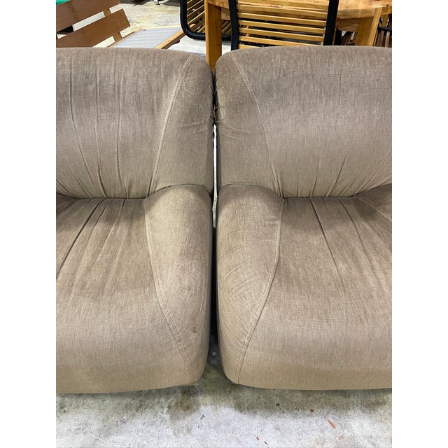 Pair Doimo Salotti Vintage Modular Chairs For Sale - Image 9 of 9