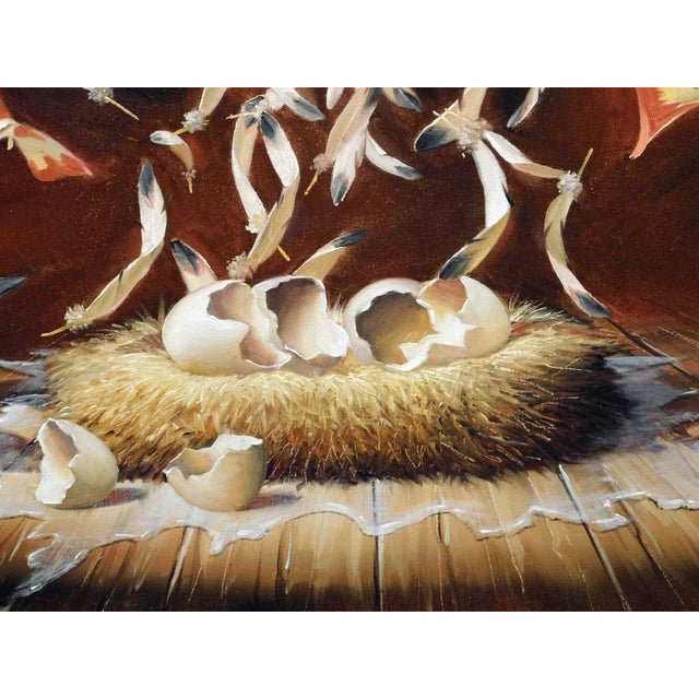 Glen Tarnowski Flood of Inspiration Oil Painting Hand Signed Koi For Sale - Image 4 of 9