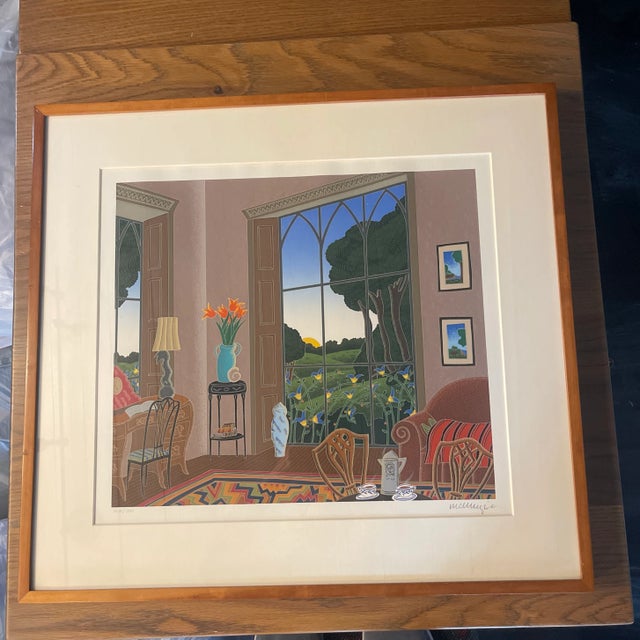 Thomas McKnight Signed Limited Edition Serigraph – Framed