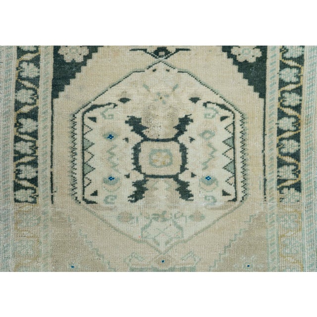 Turkish Mini Rug Oriental Hand Knotted Vintage Rug 2' x 3'2" #16892 For Sale - Image 4 of 8