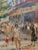 Paul Ortlip -1950s Palisades Amusement Park in Fort Lee New Jersey- Oil Painting For Sale - Image 4 of 10