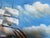 K.Dossi Original Sailing Ship Oil Painting, Nautical Seascape, Maritime Art For Sale - Image 10 of 12