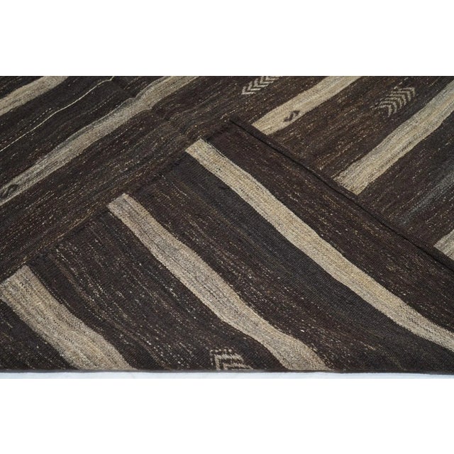Vintage Kilim Rug 6'5'' x 8'10'' For Sale - Image 11 of 12