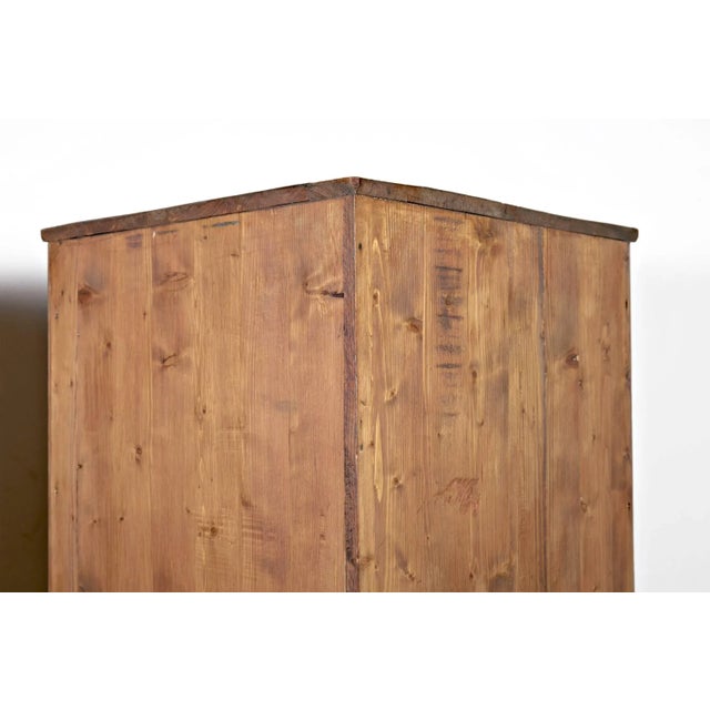 19th Century French Boiserie Panel Corner Cabinet For Sale - Image 9 of 10