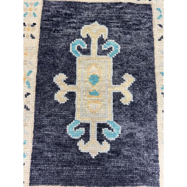Turkish Oushak Rug 2'4