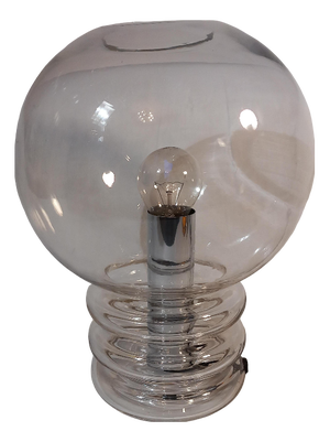 Bulb Moon Table Lamp by Heinrich Grartenbrink for Glashütte Limburg, 1970s