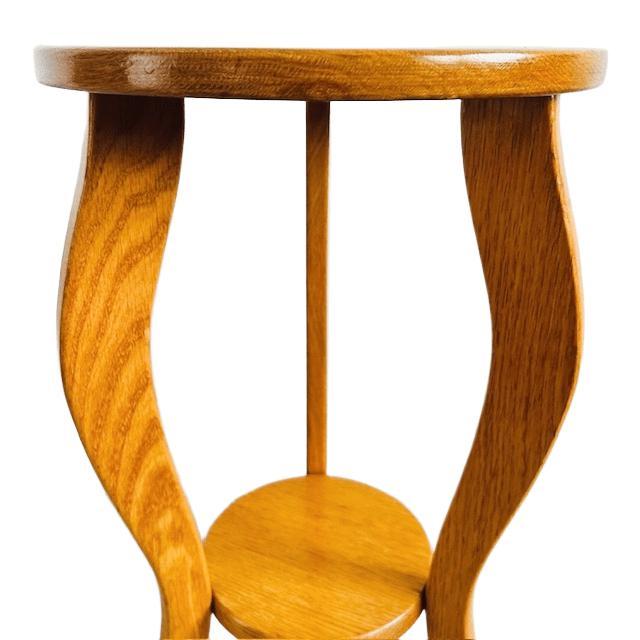 Vintage Pine Plant Table, 1960s For Sale - Image 4 of 7