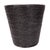 Boho Chic Artifacts Rattan Round Tapered Waste Basket with Metal Liner For Sale - Image 3 of 3