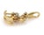 Contemporary Cartier Rocking Horse 18k Two Tone Gold Charm Pendant W/Cert For Sale - Image 3 of 6