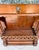 1880s Eastlake Aesthetic Movement Walnut Hall Mirror With Marble Shelf & Drawer For Sale - Image 4 of 16