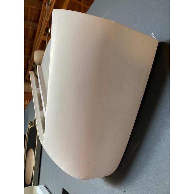 1980s Italian Opaline Sconces 1980 - Set of 2 For Sale - Image 4 of 6