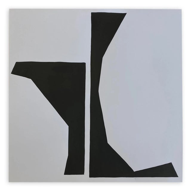 2020s Ulla Pedersen "Cut-Up Paper 2006", Painting For Sale - Image 5 of 5
