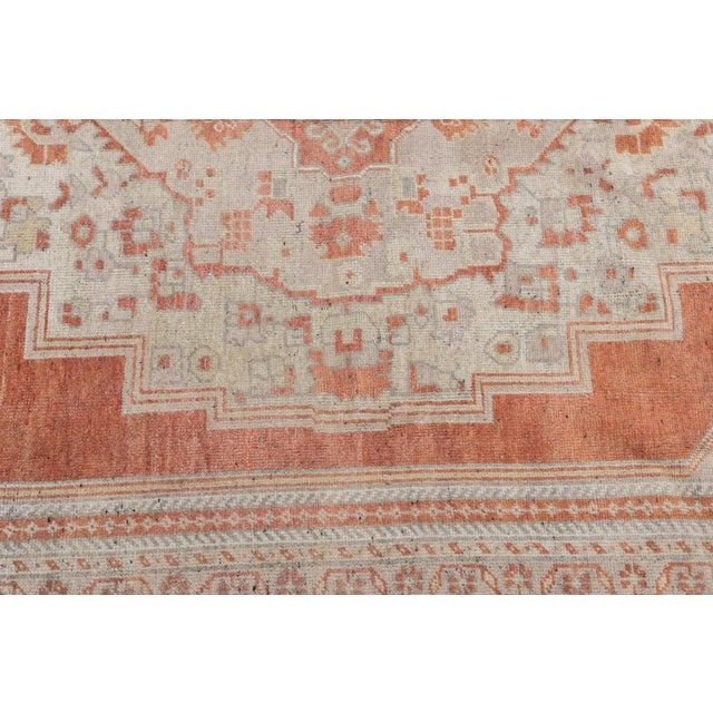 Oushak Rug 5'9'' X 10'6'' For Sale - Image 11 of 12