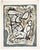 Irving Amen (1918-2011) "Sorrow," pencil signed, titled, dated 1953 and numbered 5 of 10. Combined shipping available,...
