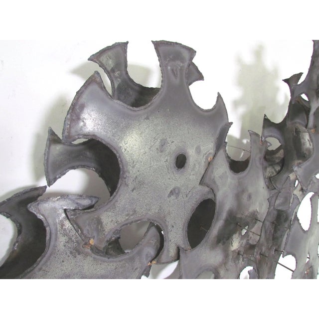 Don Freedman Metal Work Abstract Wall Sculpture by Don Freedman, Circa 1970s For Sale - Image 4 of 7