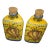 Hand-Painted Italian Ceramic Oil and Vinegar Bottles Fd For Sale