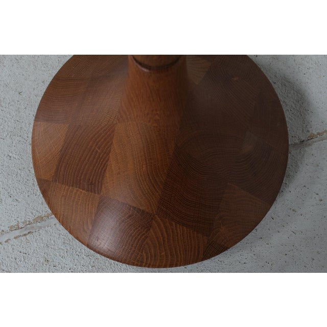 Danish Floor Lamp in Hand-Turned Teak by Lisbeth Brams for Fog & Mørup, 1960s For Sale - Image 9 of 14