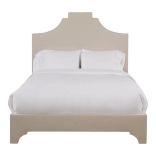 Nadine Queen Bedframe, Gelam Linen For Sale