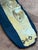 Gold Vintage Gold Leaf Face Pottery Stripes - Set of 3 For Sale - Image 8 of 12